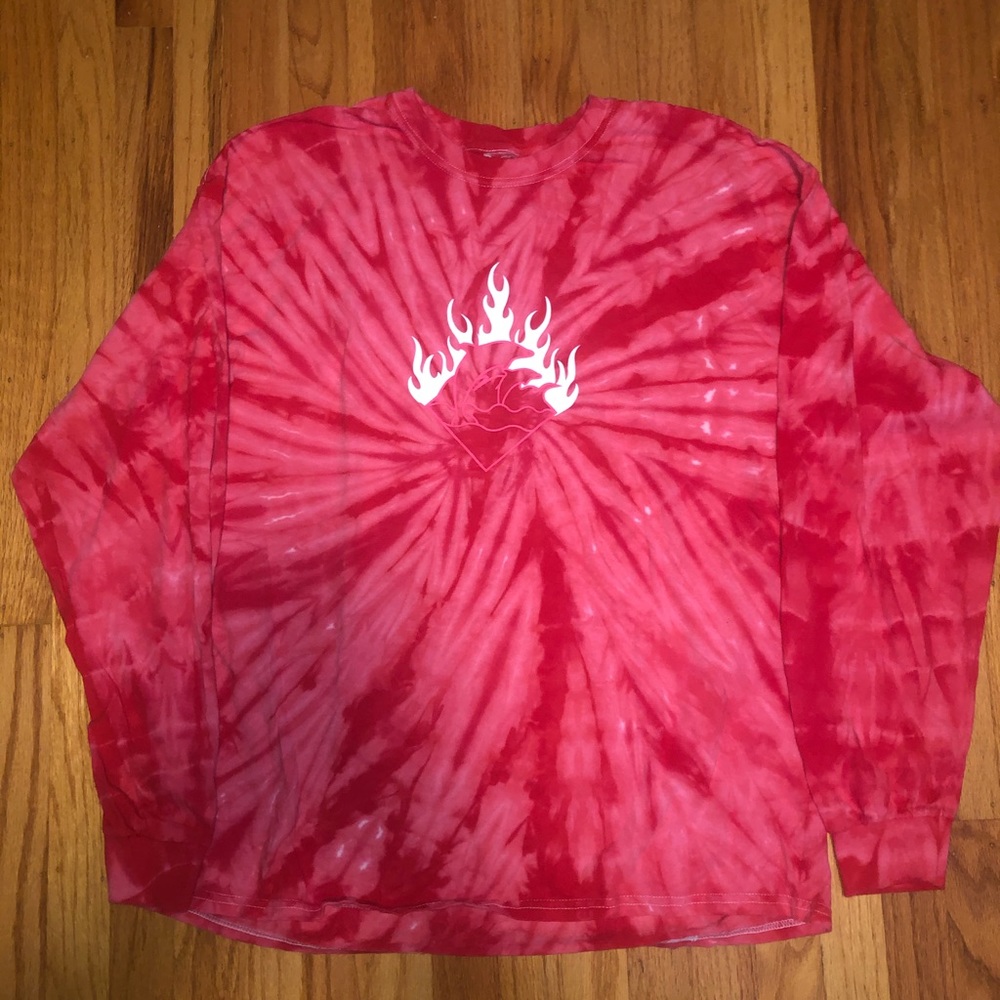 Pink Dolphin Red Longsleeve, worn one time